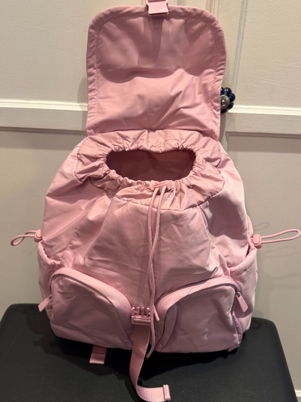 NWT Away Featherlight Cargo Backpack in Glacier Pink - Picture 2 of 10
